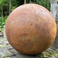 Стальная сфера — 3D КОРТЕН (518913) ∅ 1500 мм. Ставрополь