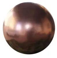 Шарик из меди ø 250 мм. (517544) сертификат - сфера арт-объект пустотелая  в Ставрополе