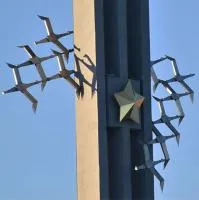 Звезда на стелу нержавеющая сталь нитрид титана в Ставрополе (518465)