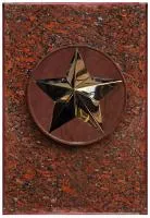 Памятная плита из красного гранита (518207) сертификат пьедестал вечного огня монолит - массив  в Ставрополе