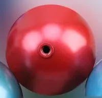 Ёлочный шар красный (518840) ∅ 500 мм. Ставрополь 