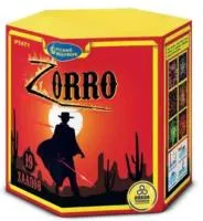 Фейерверк Zorro. Купить Фейерверк Zorro  Р7471 — магазин продажа салютов недорого —  Ставрополь, производитель Русский фейерверк - Русская пиротехника, доставка по России  +7 963 711 89 03 — Ставрополь | stavropol.piroclub.ru