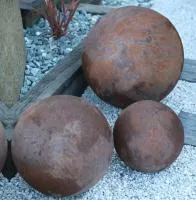 Шары кортен уличный декор (518951) ∅ 600 500 300 мм. Ставрополь