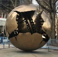 Шар из латуни Ø1000 полировка зеркало (198296) в Ставрополе
