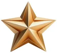Звезда из латуни элемент декора на памятник в Ставрополе (518509)