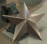 Звезда из углеродистой стали на памятник в Ставрополе (518462)