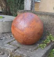 Сфера 3D парк КОРТЕН сталь (518912) ∅ 500 мм. Ставрополь