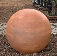 Железный шар сталь кортен (518914) ∅ 1350 мм. Ставрополь