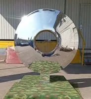 Линза арт декор (519061) ∅ 2000 сталь AISI304 Ставрополь 