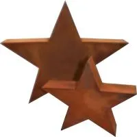 Звезда на монумент кортеновская сталь в Ставрополе (518500)